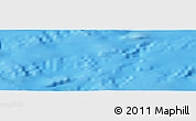 Shaded Relief Panoramic Map of the area around 28° 27' 45" S, 112° 7' 30" W