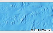 Shaded Relief 3D Map of the area around 28° 27' 45" S, 113° 49' 29" W