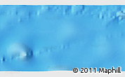 Shaded Relief 3D Map of the area around 28° 27' 45" S, 115° 31' 30" W