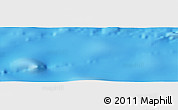 Physical Panoramic Map of the area around 28° 27' 45" S, 115° 31' 30" W