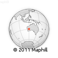 Outline Map of the Area around 28° 27' 45" S, 119° 55' 30" E, rectangular outline