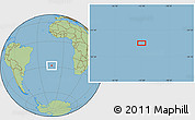 Savanna Style Location Map of the area around 28° 27' 45" S, 13° 31' 30" W