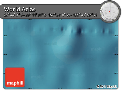 Satellite Map of the Area around 28° 27' 45" S, 157° 10' 30" W