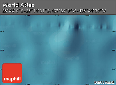 Satellite Map of the Area around 28° 27' 45" S, 157° 10' 30" W
