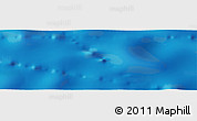 Physical Panoramic Map of the area around 28° 27' 45" S, 161° 25' 30" W