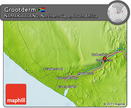 Physical 3D Map of Grootderm
