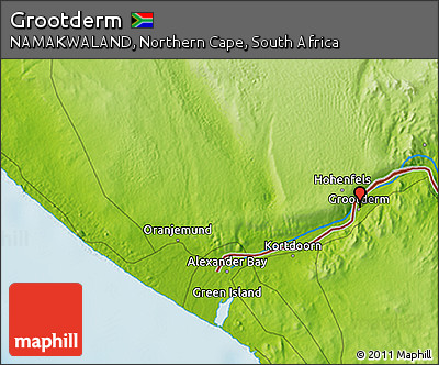 Physical 3D Map of Grootderm