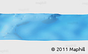 Shaded Relief Panoramic Map of the area around 28° 27' 45" S, 170° 55' 30" E
