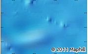 Physical Map of the area around 28° 27' 45" S, 176° 52' 30" E