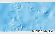Physical 3D Map of the area around 28° 27' 45" S, 178° 25' 30" W