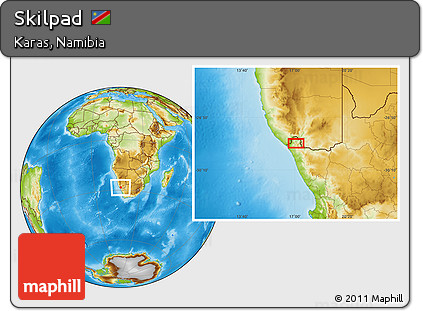Physical Location Map of Skilpad