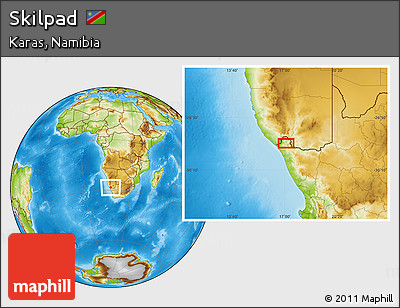 Physical Location Map of Skilpad