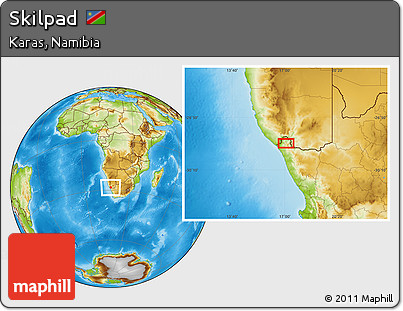 Physical Location Map of Skilpad