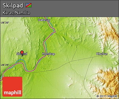 Physical Map of Skilpad