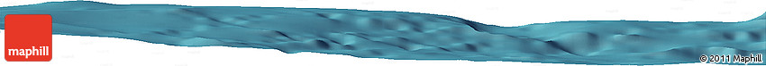 Satellite Horizon Map of the Area around 28° 27' 45" S, 30° 31' 29" W