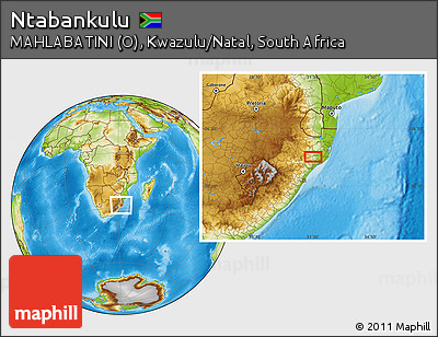 Physical Location Map of Ntabankulu