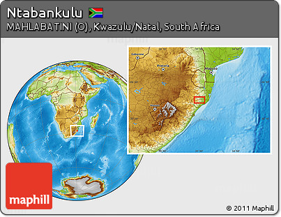 Physical Location Map of Ntabankulu