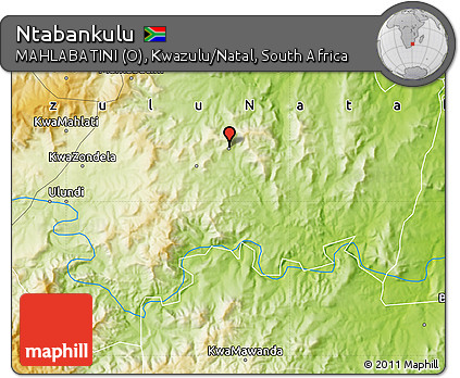 Physical Map of Ntabankulu