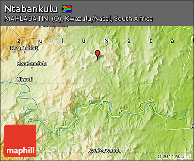 Physical Map of Ntabankulu