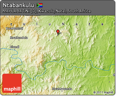 Physical Map of Ntabankulu