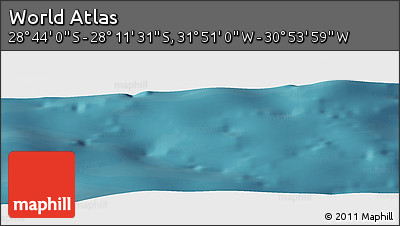 Satellite Panoramic Map of the Area around 28° 27' 45" S, 31° 22' 30" W