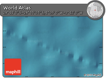 Satellite Map of the Area around 28° 27' 45" S, 4° 10' 30" W