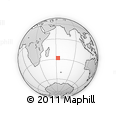 Outline Map of the Area around 28° 27' 45" S, 62° 58' 30" E, rectangular outline