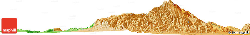 Political Horizon Map of the Area around 28° 27' 45" S, 66° 13' 29" W