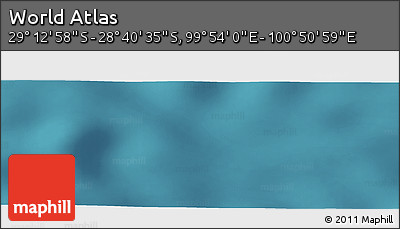 Satellite Panoramic Map of the Area around 28° 56' 46" S, 100° 22' 30" E