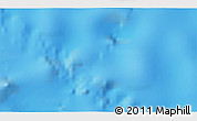 Shaded Relief 3D Map of the area around 28° 56' 46" S, 107° 1' 30" W