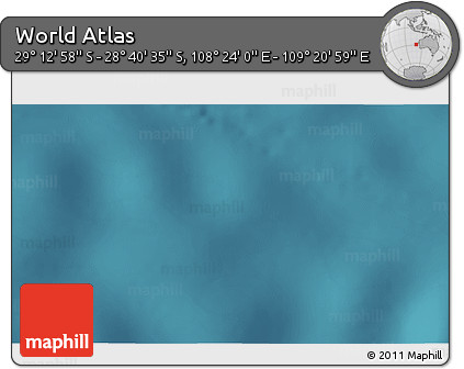 Satellite 3D Map of the Area around 28° 56' 46" S, 108° 52' 30" E