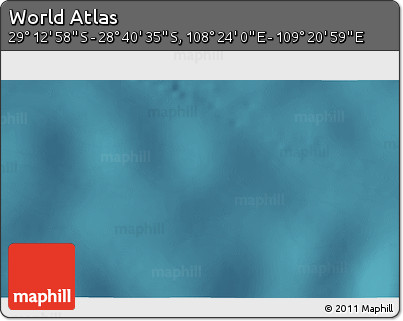 Satellite 3D Map of the Area around 28° 56' 46" S, 108° 52' 30" E
