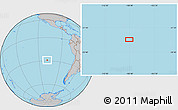Gray Location Map of the area around 28° 56' 46" S, 108° 43' 29" W