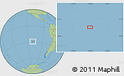 Savanna Style Location Map of the area around 28° 56' 46" S, 109° 34' 29" W