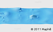 Physical Panoramic Map of the area around 28° 56' 46" S, 109° 34' 29" W