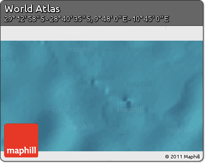 Satellite 3D Map of the Area around 28° 56' 46" S, 10° 16' 30" E