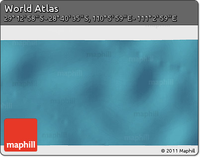 Satellite 3D Map of the Area around 28° 56' 46" S, 110° 34' 29" E