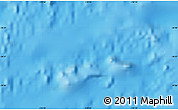 Physical Map of the area around 28° 56' 46" S, 110° 25' 30" W
