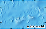 Shaded Relief Map of the area around 28° 56' 46" S, 110° 25' 30" W