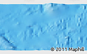 Physical 3D Map of the area around 28° 56' 46" S, 111° 16' 30" W