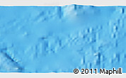 Shaded Relief 3D Map of the area around 28° 56' 46" S, 111° 16' 30" W