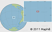 Savanna Style Location Map of the area around 28° 56' 46" S, 111° 16' 30" W