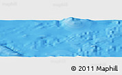 Political Panoramic Map of the area around 28° 56' 46" S, 111° 16' 30" W
