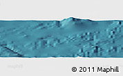 Satellite Panoramic Map of the area around 28° 56' 46" S, 111° 16' 30" W