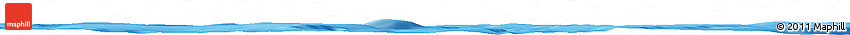 Shaded Relief Horizon Map of the Area around 28° 56' 46" S, 112° 7' 30" W