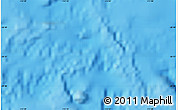Shaded Relief Map of the area around 28° 56' 46" S, 112° 7' 30" W