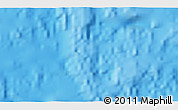 Shaded Relief 3D Map of the area around 28° 56' 46" S, 112° 58' 29" W