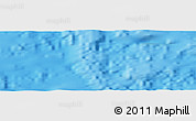 Physical Panoramic Map of the area around 28° 56' 46" S, 112° 58' 29" W