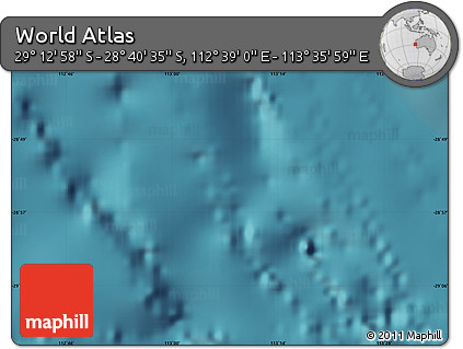 Satellite Map of the Area around 28° 56' 46" S, 113° 7' 30" E