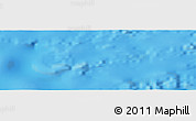 Physical Panoramic Map of the area around 28° 56' 46" S, 113° 49' 29" W